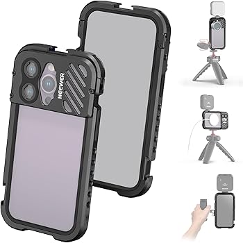 NEEWER iPhone 15pro用ケージセット Amazon.co.jp: NEEWER スマホケージ ビデオリグ コンパチブ